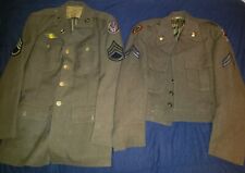WWII uniform lot 15th Air Force Training Command, 6th 24th Infantry Division Ike picture