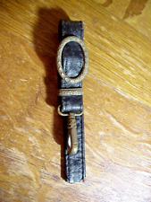 WW1 GERMANY Leather & Bronze DAGGER or SWORD  HANGER picture