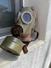 Vintage Military Army Gas Mask 1963 with Bakelite Soldier Equipment Unique Rare picture