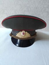 1990, Armed Forces of the USSR, cap of an officer of motorized rifle troops . picture