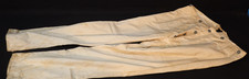 WWI Imperial German Army 1914 Dated White Drill Training Pants Trousers, Scarce