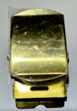 Solid Brass Military Web Belt Buckle 1.25