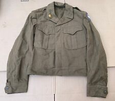 WWII US Army Wool Field Uniform Jacket Size 38L  picture