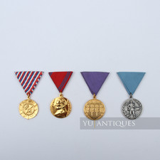 Vintage SFRY Socialist Republic Of Yugoslavia Army Lot Of Different Medals
