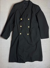 Vintage Soviet Navy Officer Parade Winter Coat Mens size 48 1984 USSR Raduga