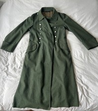 Authentic Unissued WW2 M40 German Greatcoat - size Med/Large