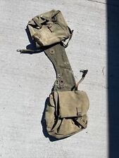 US SADDLE BAGS  CALVARY ARMY 1943 WWII WORLD WAR TWO D8378 Atlas MFC 3-2 Rare picture