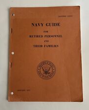 1970 Navy Guide For Retired Personnel And Their Families  picture