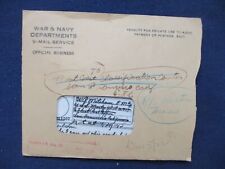 1945 WWII V-Mail Letter & Cover to USS Mertz Then Forwarded picture