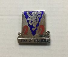 VINTAGE US ARMY 401st GLIDER INFANTRY REGIMENT DI PIN picture