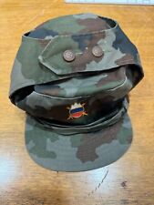 Original Slovenia Slovenian Army M91 Oakleaf Camouflage Combat Cap Hat 56cm picture
