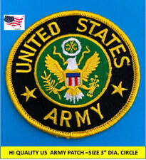US ARMY EMBROIDERED PATCH IRON-ON SEW-ON 3