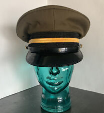 Vintage HJ  Henochsberg Johannesburg Military Hat Made in South Africa size 59 picture