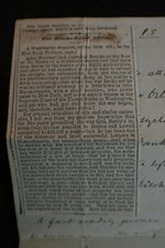 1865 *CIVIL WAR* The Brooks Butler Affair Prosecution by Edwards Pierrepoint