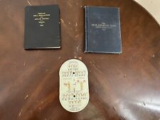 WWI Sephmore Pocket Signal Disk & Navy Deck Boat And Drill Regulations Books picture