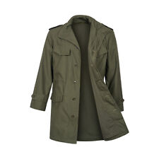 Army Jacket Original Military Trench Coat Belgian Surplus Parka Water Resistant picture