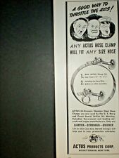 1942 UNCLE SAM LEADING THE CHARGE WWII MILBURN vintage Trade print ad picture