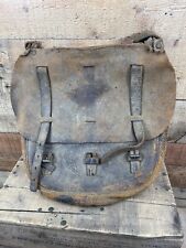 Vintage WW1 US Calvary Model 1917 Leather Saddlebag As Is picture