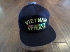 U.S MILITARY VIETNAM VETERAN HAT BALL CAP U.S.A MADE picture