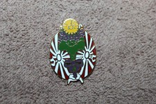 1- Original Post WW2 Japanese Army Marshals Metal Lapel Device, PB
