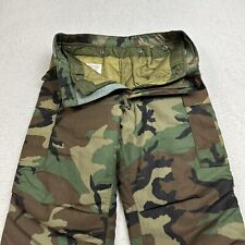 US Army Trousers Cold Weather Mens Size medium short Insulated Pants Hunting picture