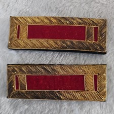 Repro Pair CIVIL WAR US UNION ARMY ARTILLERY  LIEUTENANT TUNIC SHOULDER BOARDS