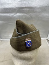 US Army 223rd Infantry Regiment OD Infantry Overseas Cap Post WW2 (JJ883