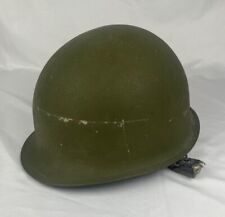 Vintage U.S. Army MI Steel Helmet with Original Liner picture