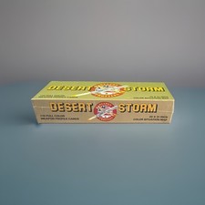 Vintage Sealed Desert Storm 1991 Original Weapon Profile Cards & Map Box Set