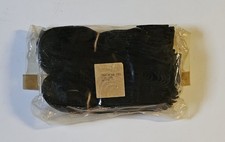 RARE Vintage Set of 10 Military Black Trench Overcoat Buttoned Belt 36" 