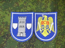 2017, Republic Moldova set, 2 patches, State Guard special unit. MIA Embroidery.