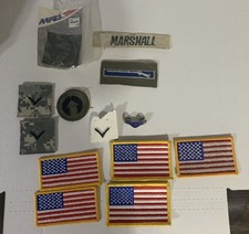 Mixed Military Patch / Pin Lot 