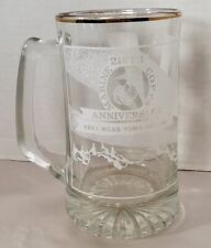 Vintage 1991 MCAS Yuma AZ 216TH MARINE CORPS Anniversary Glass Stein Mug picture