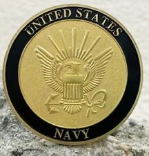 U.S. NAVY, GUNNERS MATE, CHALLENGE COIN, GOLD,  picture
