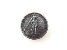 Original New Deal 1933 AAA Agricultural Adjustment Agency Badge
