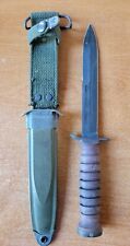 M3 Fighting Knife - US Army - Camillus - Modern - Blade Marked - w / Scabbard picture