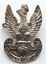 WW2 original Polish Army beret , side cap badge. picture