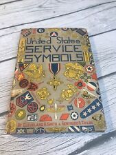 Vintage UNITED STATES SERVICE SYMBOLS Book Hardcover WARTIME picture