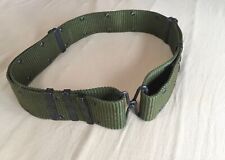 US Military Brass Hardware Web Field Gear LC-2 Utility Belt 1970's Sz LARGE  picture