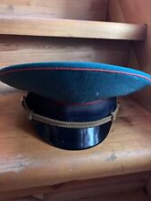 Vintage Soviet Russia 3 Military Hats, Jacket, Shirt And Shoulder Straps picture