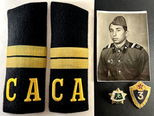Soviet military awards shoulder straps & photo of a soldier of the USSR.