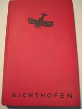 Old German original Book from pilot Manfred v Richthofen Rote Baron antique book picture
