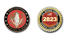 US Marine Corps 2823 Technical Control Chief Iraq Service Challenge Coin
