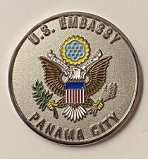 U.S. EMBASSY PANAMA CITY*** CHALLENCE COINS picture