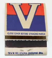 WWII US Victory Match Book mfg by Diamond Match Co Each E9299 picture
