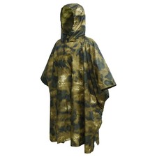 Loogu Autumn Camo Poncho Raincoat
