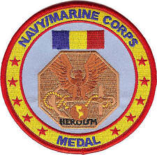 Navy And Marine Corps Medal Patch picture