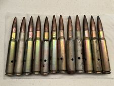 WW2 USMilitary 50 Cal.  12 pc’s Snap Caps Inert Training Rounds Excellent Cond picture