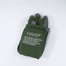 1969 Vietnam War US Army Summer Flyers Gloves Cloth Leather Cattlehide Size 5 picture