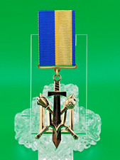 Ukrainian Trident Order - Glory of Ukraine Medal No. 268